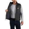 Carhartt Men’s Rain Defender Relaxed Fit Lightweight Insulated Vest(Black)