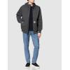 Carhartt Men’s Rain Defender Relaxed Fit Midweight Sherpa-Lined Full-Zip Sweatshirt(Carbon Heather)