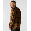 Carhartt Mens Relaxed Fit Flannel Sherpa-Lined Shirt Jac(Carhartt Brown)