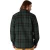 Carhartt Mens Relaxed Fit Flannel Sherpa-Lined Shirt Jac(Forestry Green)