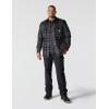 Carhartt Mens Relaxed Fit Flannel Sherpa-Lined Shirt Jac(Shadow)