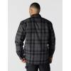 Carhartt Mens Relaxed Fit Flannel Sherpa-Lined Shirt Jac(Shadow)