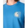 Carhartt Men’s Relaxed Fit Lightweight Short-Sleeve C Back Graphic T-Shirt(Horizon Blue)
