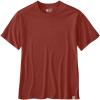 Carhartt Mens Relaxed Fit Lightweight Short-Sleeve C Graphic T-Shirt(Spice Red)