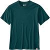 Carhartt Mens Relaxed Fit Lightweight Short-Sleeve Graphic T-Shirt(Greenstone Heather)