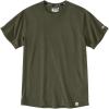Carhartt Men’s Relaxed Fit Lightweight Short-Sleeve T-Shirt(Basil Heather)