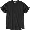 Carhartt Men’s Relaxed Fit Lightweight Short-Sleeve T-Shirt(Black)