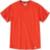 Carhartt Men’s Relaxed Fit Lightweight Short-Sleeve T-Shirt(Cherry Tomato)