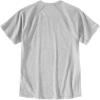 Carhartt Men’s Relaxed Fit Lightweight Short-Sleeve T-Shirt(Heather Grey)