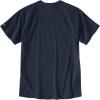 Carhartt Men’s Relaxed Fit Lightweight Short-Sleeve T-Shirt(Navy)