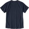 Carhartt Men’s Relaxed Fit Lightweight Short-Sleeve T-Shirt(Navy)
