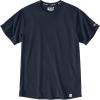Carhartt Men’s Relaxed Fit Lightweight Short-Sleeve T-Shirt(Navy)