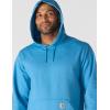 Carhartt Men’s Relaxed Fit Midweight Garment Dyed French Terry Graphic Sweatshirt(Horizon Blue)