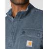 Carhartt Men’s Relaxed Fit Midweight Quarter-Zip Pocket Sweater Fleece(Faded Navy)