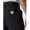 Carhartt Men’s Relaxed Straight Rugged Flex® Duck Dungaree(Black)
