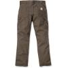 Carhartt Men’s Relaxed Straight Twill Dungaree(Dark Coffee)