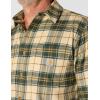 Carhartt Men’s Rugged Flex Relaxed Fit Midweight Flannel Long-Sleeve Plaid Shirt(Forestry Green)