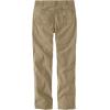 Carhartt Mens Rugged Flex® Straight Fit Canvas 5-Pocket Tapered Work Pant(Dark Khaki)