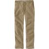 Carhartt Mens Rugged Flex® Straight Fit Canvas 5-Pocket Tapered Work Pant(Dark Khaki)