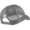 Carhartt Men’s Rugged Flex Twill Mesh-Back Script Patch Cap(Steel)