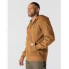 Carhartt Men’s Tall Rain Defender Paxton Heavyweight Hooded Zip Front Sweatshirt(Carhartt Brown)