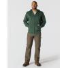 Carhartt Men’s Tall Rain Defender Paxton Heavyweight Hooded Zip Front Sweatshirt(Forestry Green)