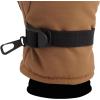 Carhartt Men’s Waterproof Insulated Knit Cuff Glove(Brown/Black)