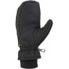 Carhartt Men’s Waterproof Insulated Knit Cuff Mitten(Black/Grey)