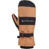 Carhartt Men’s Waterproof Insulated Knit Cuff Mitten(Brown/Black)