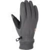 Carhartt Men’s Wind Fighter Thermal-Lined Fleece Touch-Sensitive Knit Cuff Glove(Gray)