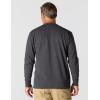 Carhartt Men’s Workwear Pocket Long Sleeve T-shirt(Carbon Heather)