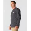 Carhartt Men’s Workwear Pocket Long Sleeve T-shirt(Carbon Heather)