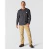 Carhartt Men’s Workwear Pocket Long Sleeve T-shirt(Carbon Heather)