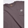 Carhartt Men’s Workwear Pocket Long Sleeve T-shirt(Charcoal)