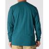Carhartt Men’s Workwear Pocket Long Sleeve T-shirt(Greenstone Heather)