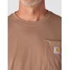 Carhartt Men’s Workwear Pocket Long Sleeve T-shirt(Soft Sepia)