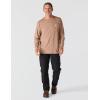 Carhartt Men’s Workwear Pocket Long Sleeve T-shirt(Soft Sepia)
