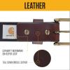 Carhartt Women’s Casual Rugged Belts, Available in Multiple Styles, Colors & Sizes(Black With Nickel Finish)