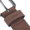 Carhartt Women’s Casual Rugged Belts, Available in Multiple Styles, Colors & Sizes(Saddle Leather Belt (Brown))