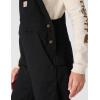 Carhartt Women’s Crawford Double Front Bib Overalls(Black)
