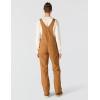 Carhartt Women’s Crawford Double Front Bib Overalls(Carhartt Brown)