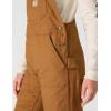 Carhartt Women’s Crawford Double Front Bib Overalls(Carhartt Brown)