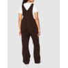 Carhartt Women’s Crawford Double Front Bib Overalls(Dark Brown)