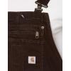 Carhartt Women’s Crawford Double Front Bib Overalls(Dark Brown)