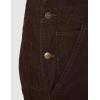 Carhartt Women’s Crawford Double Front Bib Overalls(Dark Brown)
