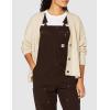 Carhartt Women’s Crawford Double Front Bib Overalls(Dark Brown)