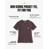 Carhartt Women’s Loose Fit Heavyweight Short-Sleeve Pocket T-Shirt(Blackberry Heather)