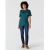 Carhartt Women’s Loose Fit Heavyweight Short-Sleeve Pocket T-Shirt(Greenstone)