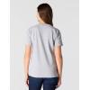 Carhartt Women’s Loose Fit Heavyweight Short-Sleeve Pocket T-Shirt(Heather Gray)