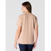 Carhartt Women’s Loose Fit Heavyweight Short-Sleeve Pocket T-Shirt(Light Taupe Nep)